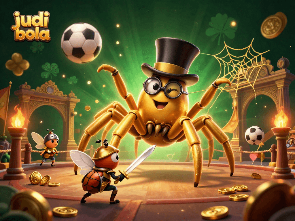 Bet on judi bola with dynamic sports betting elements and captivating characters in action.