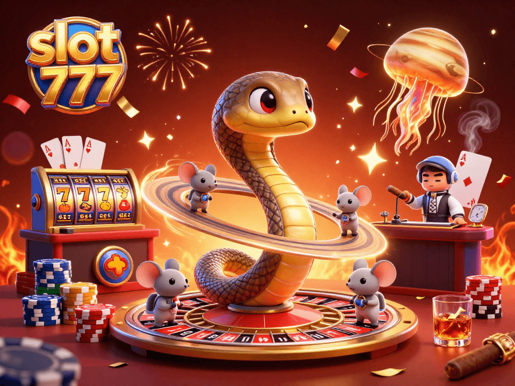 Engage in thrilling gameplay with slot 777 as colorful symbols and cartoon characters amp up the fun.