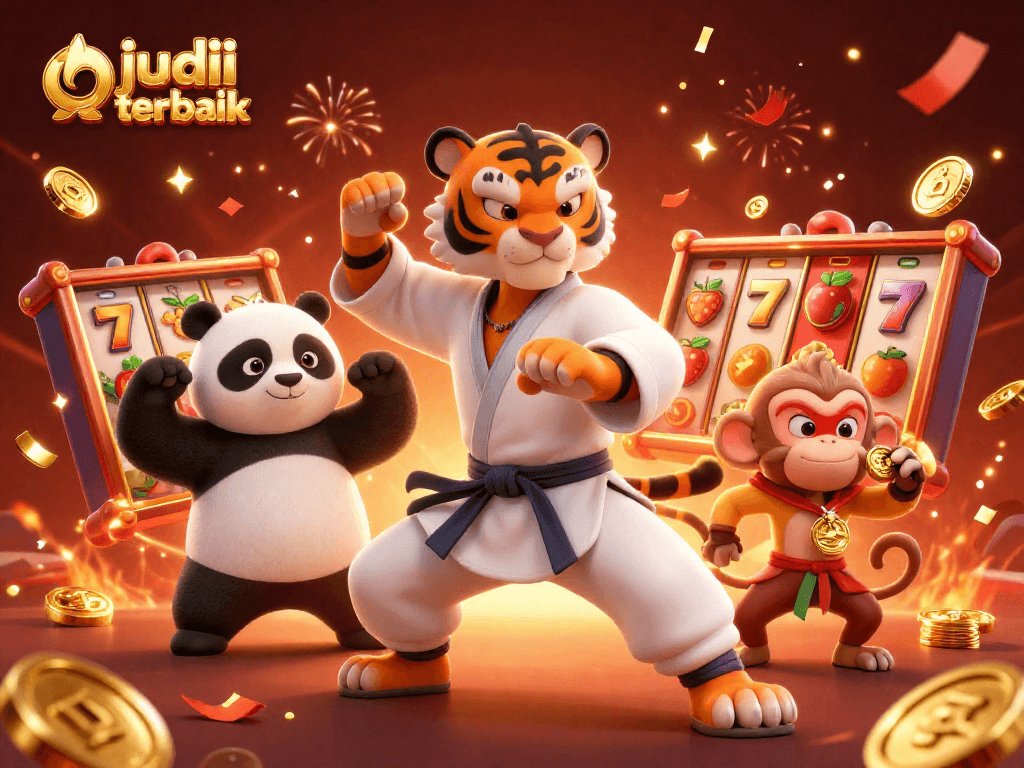 Menangkan judi online terbaik dengan karakter kasino yang menarik, slot bertema mengelilingi kasino.