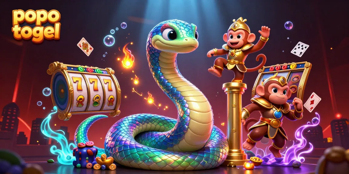 Experience the excitement of popo togel with dynamic game features and vibrant characters in this captivating scene.