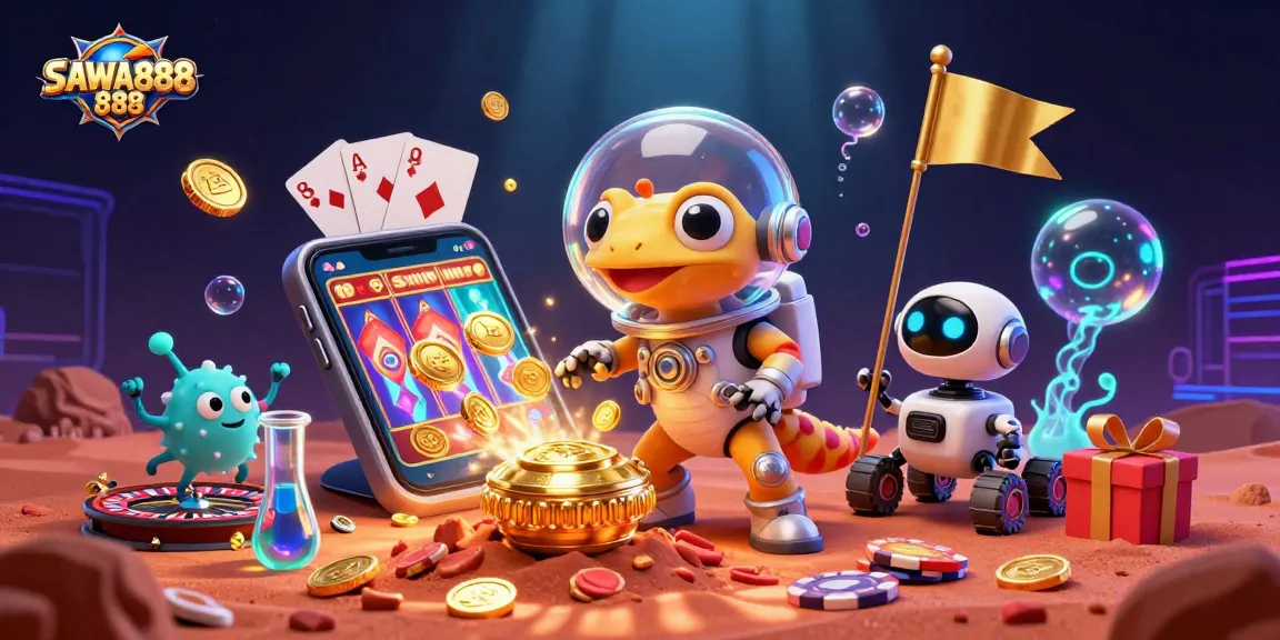 Experience the thrill at SAWA888 with our vibrant slot games and Martian discoveries.