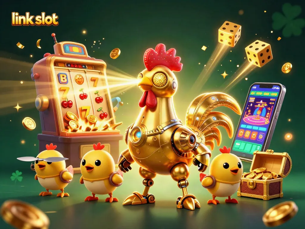 Menangkan permainan link slot dengan mesin slot meledak penuh koin dan simbol keberuntungan.