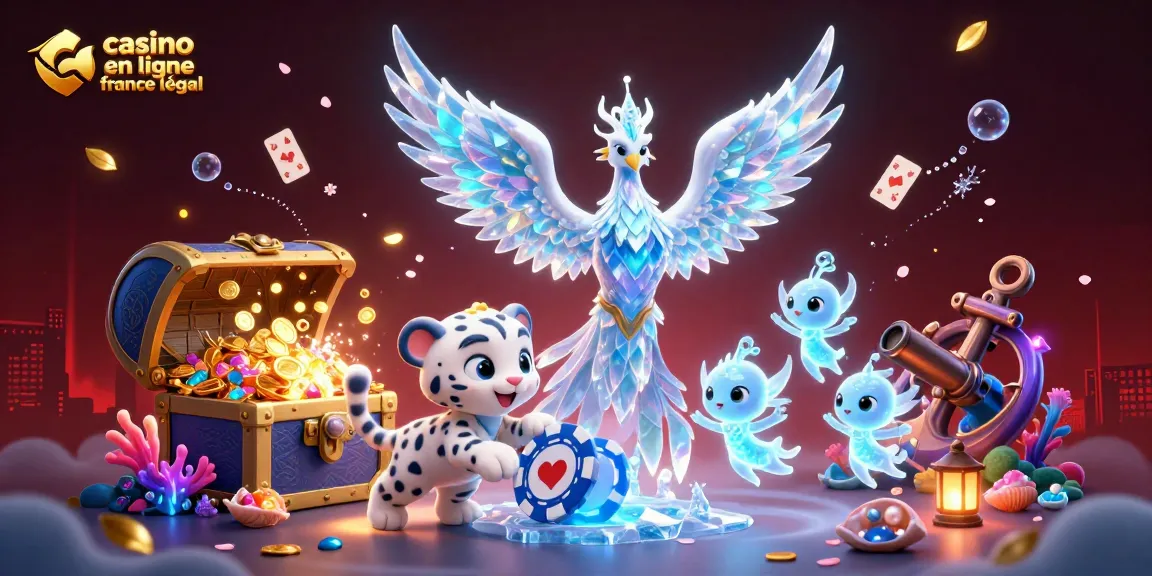 Jouez au casino en ligne France légal avec des personnages captivants et des éléments fascinants.