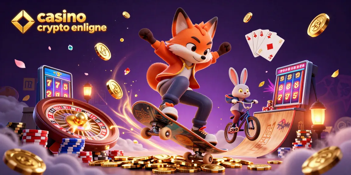 Déclenche des gains rapides sur un casino crypto en ligne avec une illustration dynamique