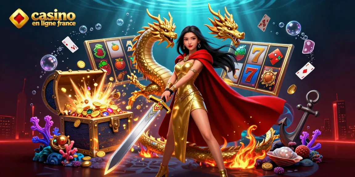Découvrez le palpitant casino en ligne France avec des rouleaux de machines à sous vibrants et une reine guerrière en action.