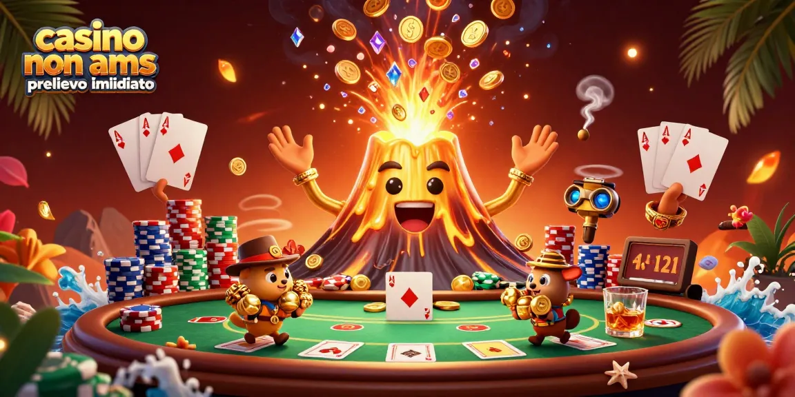 Scopri come i casinò non AAMS offrono prelievo immediato con un'illustrazione ricca di dettagli.