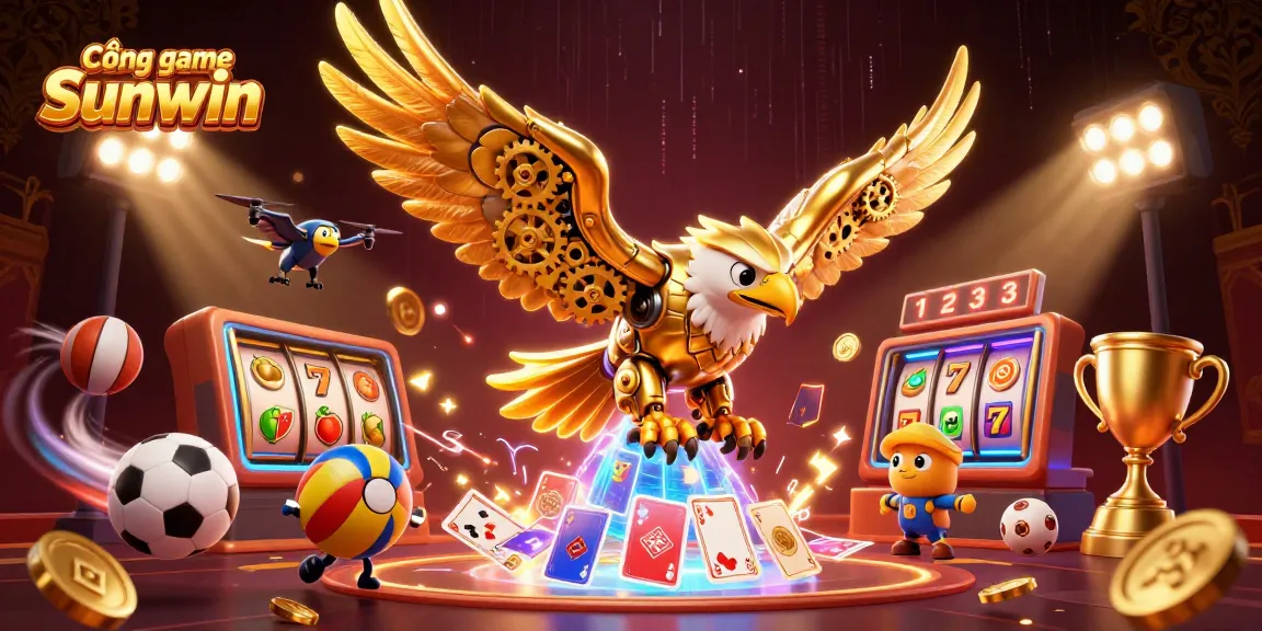 Engage with Cổng game Sunwin featuring vibrant casino elements and dynamic action.