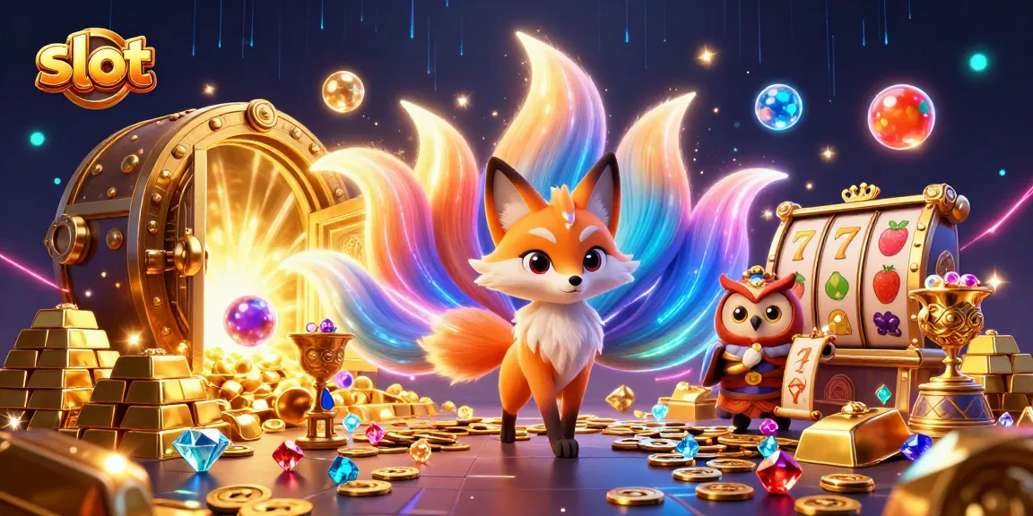 Mainkan slot dengan kekuatan rubah sembilan ekor dan harta karun yang berkilau