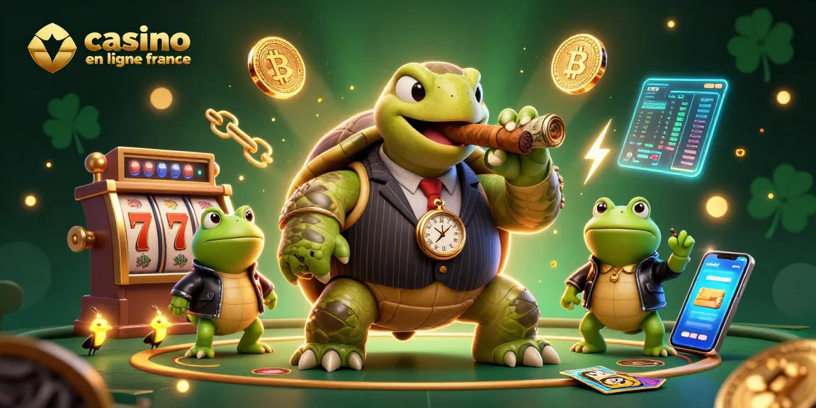 Découvrez le monde du casino en ligne France avec une scène animée captivante pleine de symboles riches.