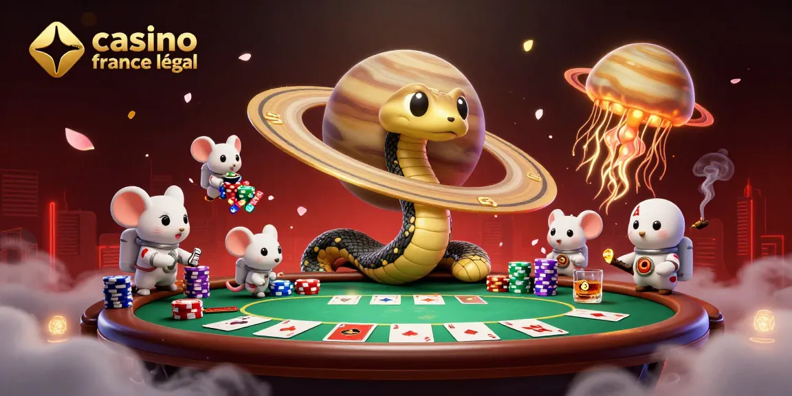 Action de jouer au casino en ligne France légal, avec des personnages animés et des éléments de jeu vibrants.