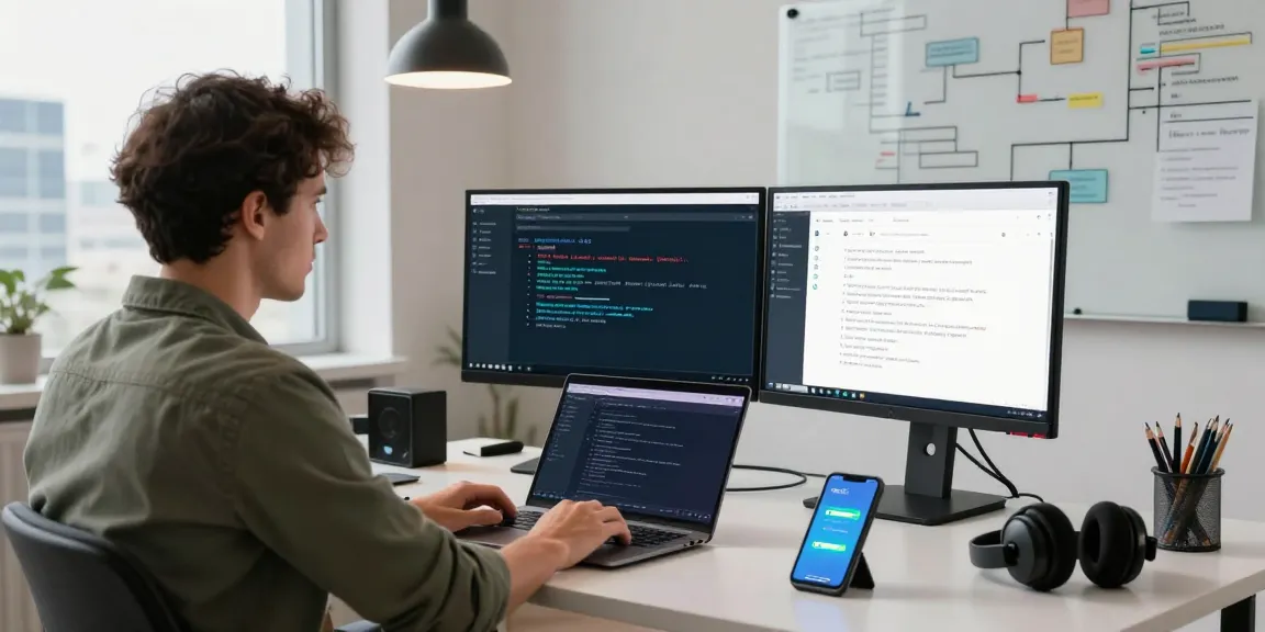telegram chinese error fix process demonstrated in an IT workspace.