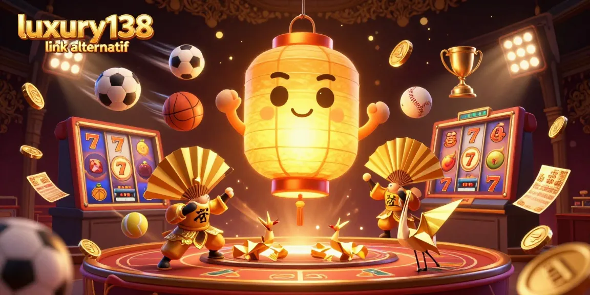 Engage with luxury138 link alternatif to explore vibrant slot games featuring golden lantern spirits and sports elements.
