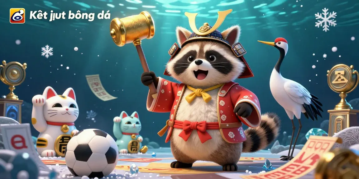 Engage with Kết quả bóng đá as a sports betting illustration featuring dynamic characters and elements