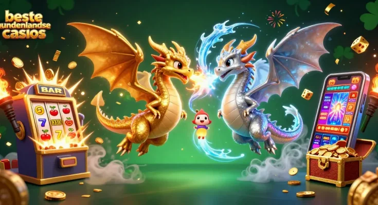 Experience the excitement of beste buitenlandse casinos with 3D dragons, jackpots, and more!