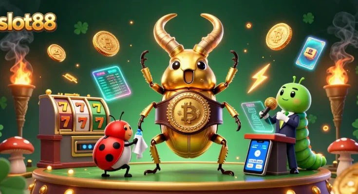 Temukan pengalaman slot88 yang seru saat bermain dengan jackpot dan simbol keberuntungan.